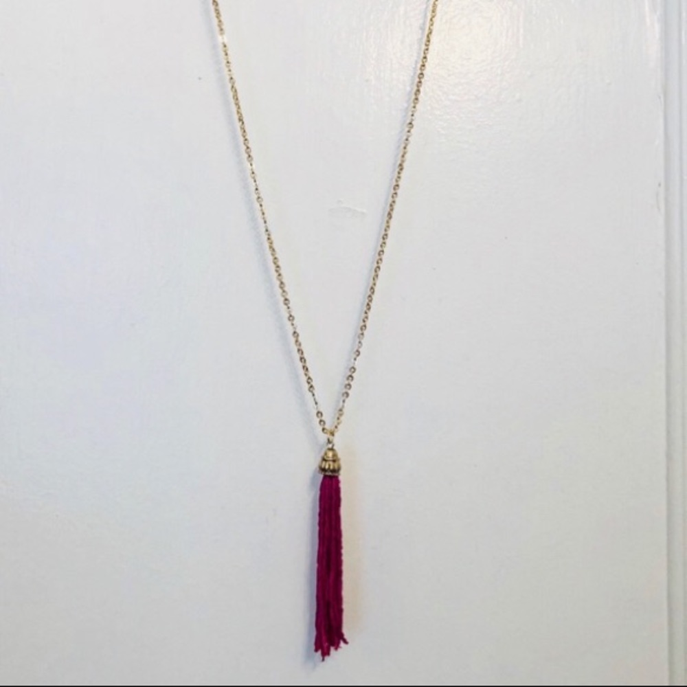 The Limited tassel necklace